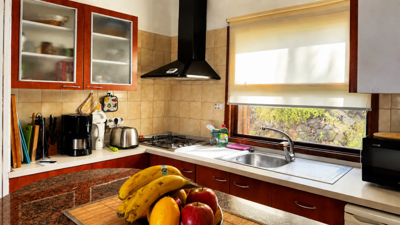Cocina completamente equipada
